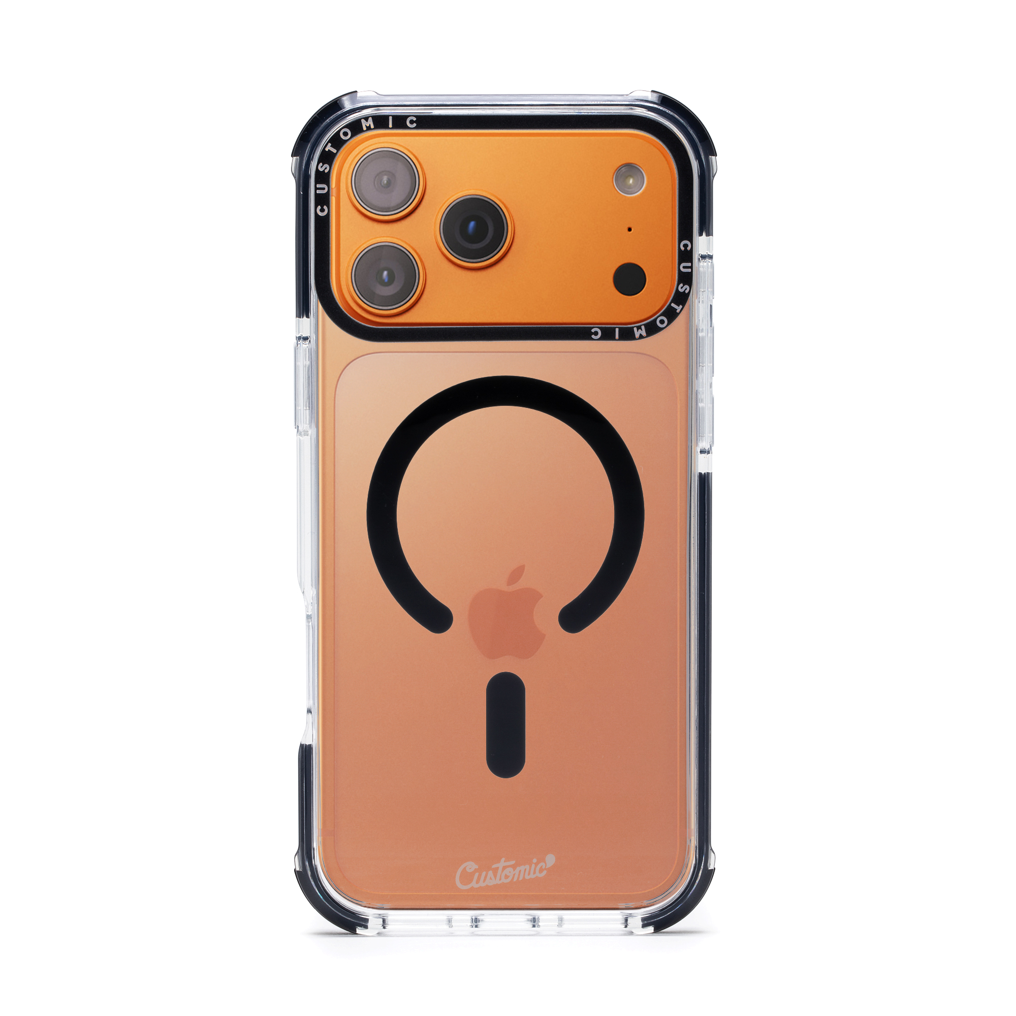 Capa iPhone 17 Pro Max Customic Impactor Space Preta Anti Impacto
