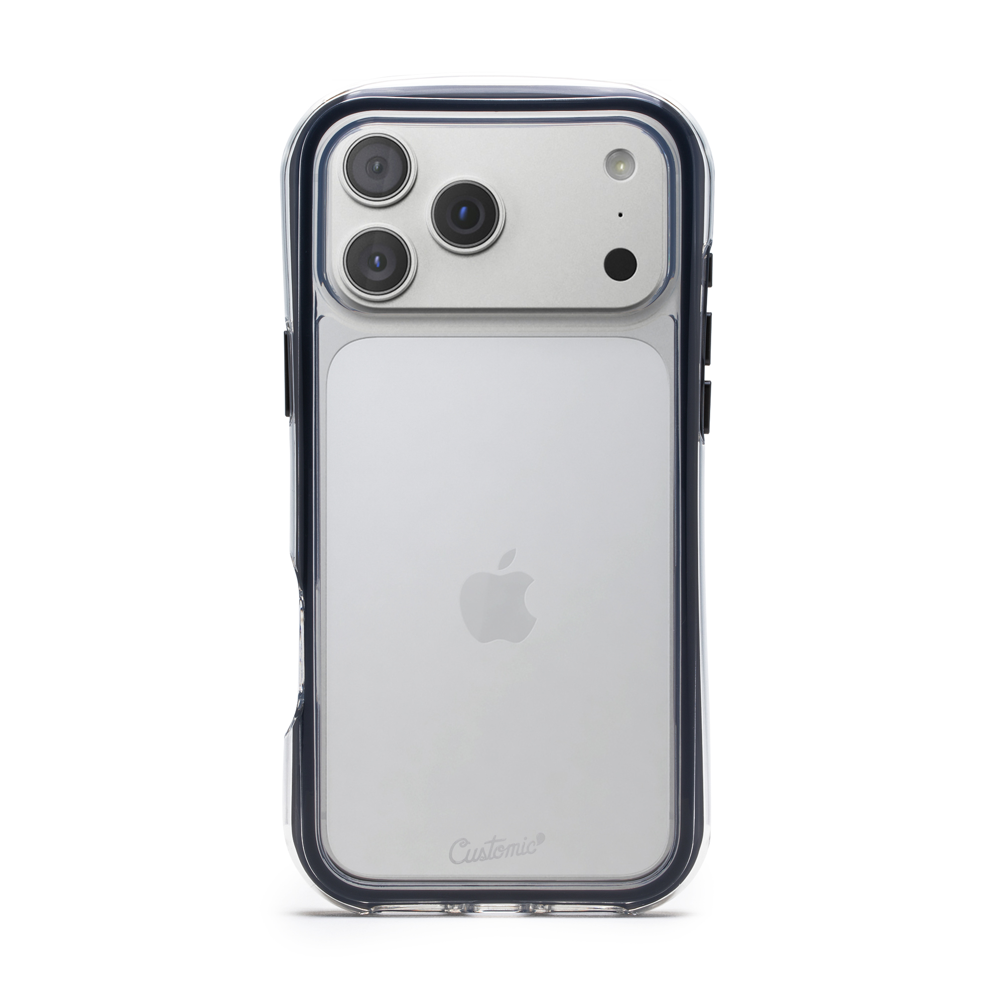 Capa Customic Impactor Air Preta para iPhone 17 Pro Max