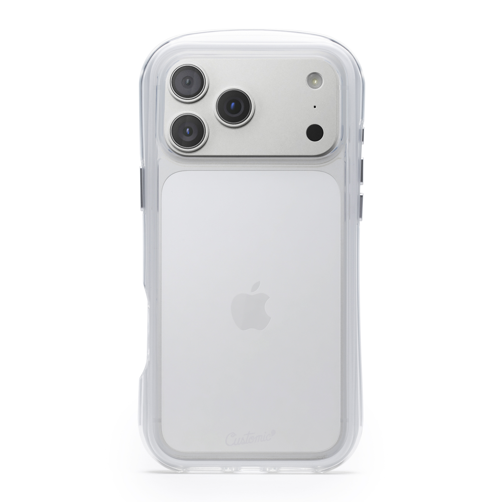 Capa Customic Impactor Air Branca para iPhone 17 Pro Max