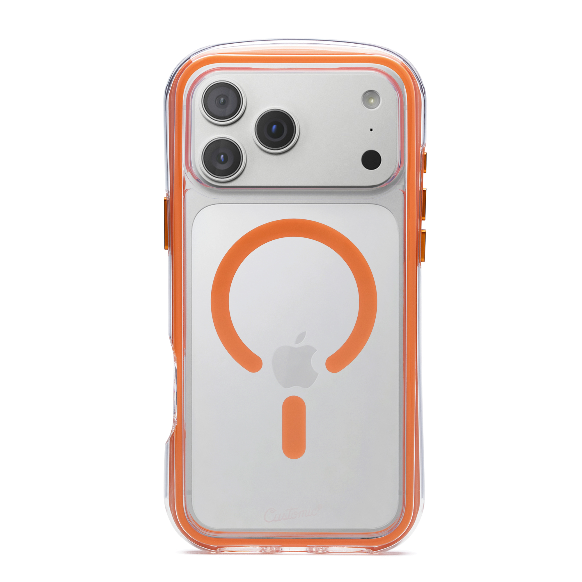 Capa Customic Impactor Air MagSafe Laranja para iPhone 17 Pro Max