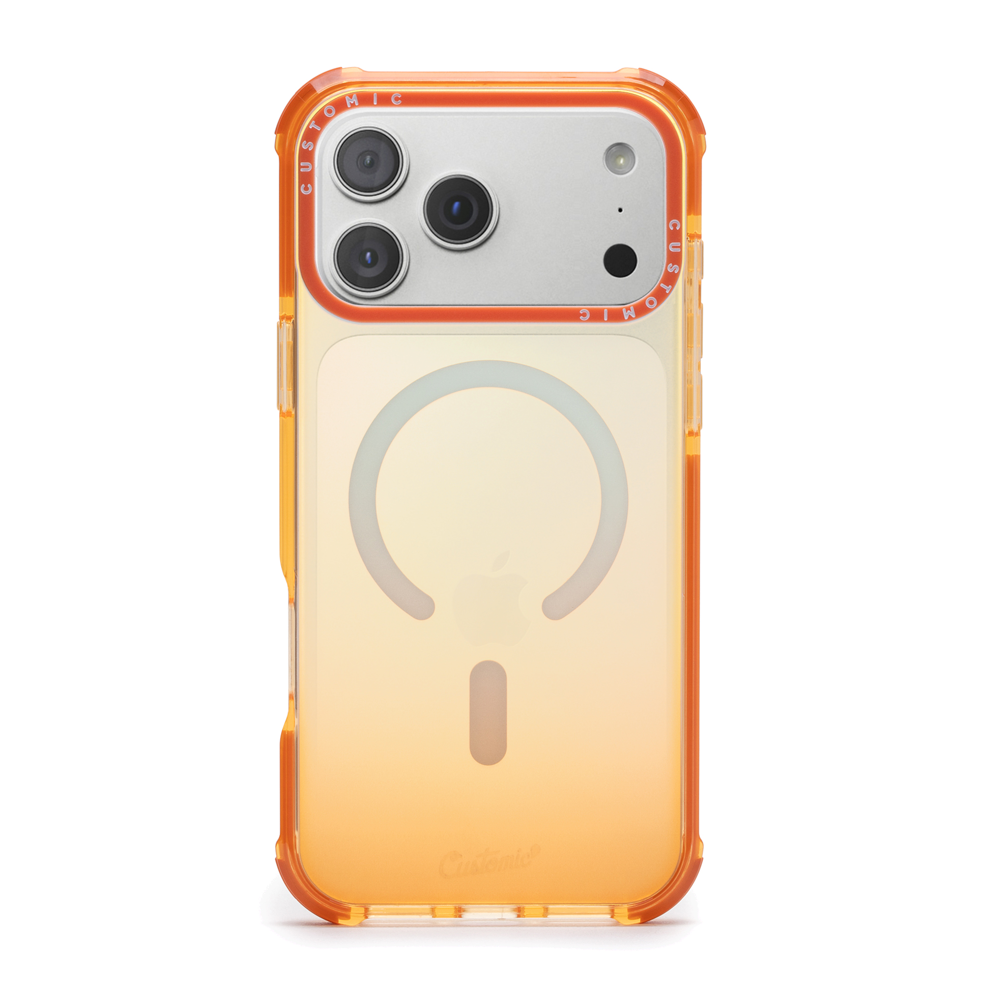 Capa Customic Impactor Deep SP4CE MagSafe Laranja para iPhone 17 Pro Max