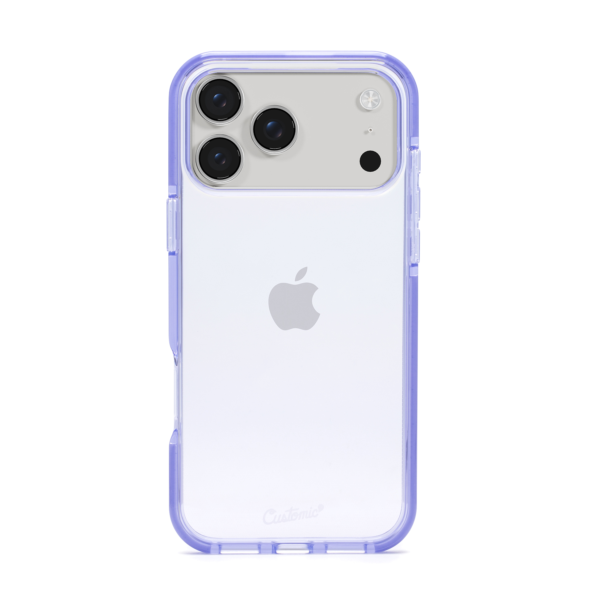 Capa Customic Impactor Flex Antibactéria Roxa para iPhone 17 Pro Max