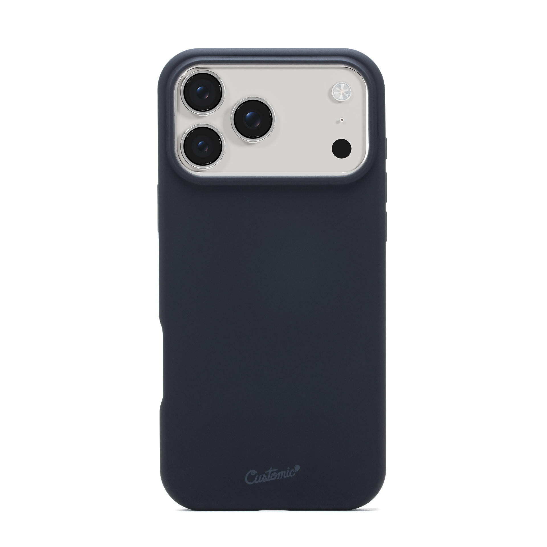 Capa Customic Liquid Silicone MagSafe Preta para iPhone 17 Pro Max