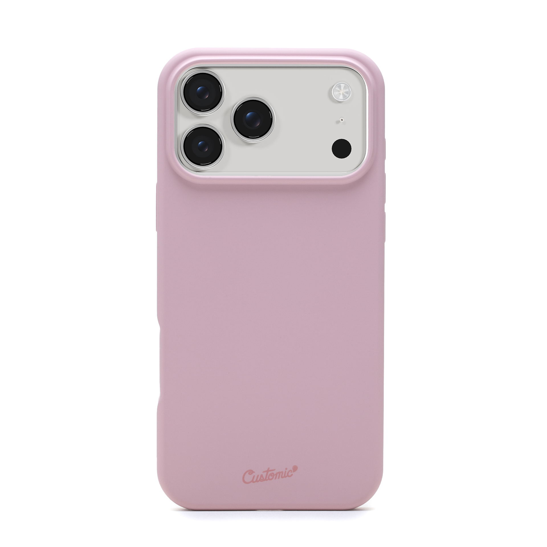 Capa Customic Liquid Silicone MagSafe Rosa para iPhone 17 Pro Max